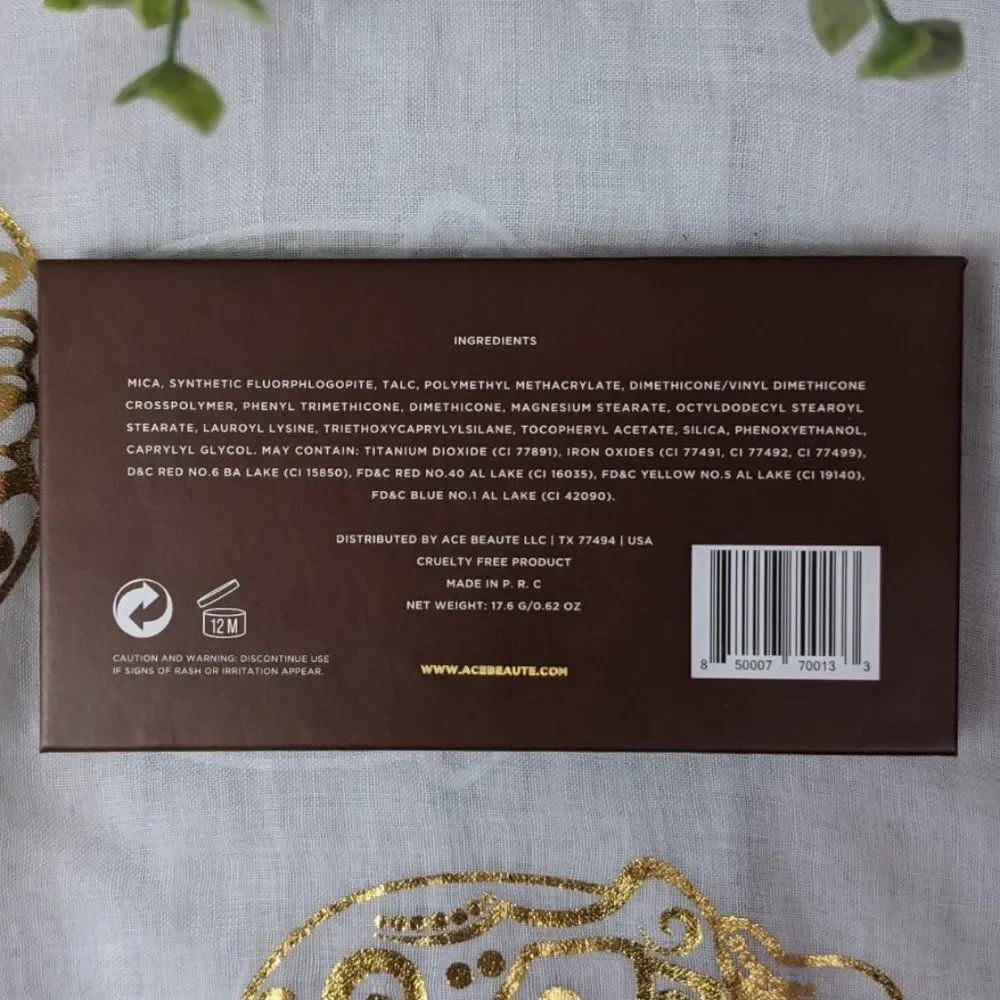 Ace Beaute Bronzed In Paradise Palette